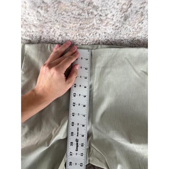 NEW Carolina Belle Montreal Sz 6 Flat Front Straight Leg Pants Green Pull On NWT - Picture 4 of 10